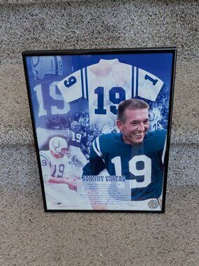 NFL Official Collector Johnny Unitas - Baltimore Colts
